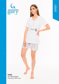 WOMEN'S PAJAMAS M/M P55035 Tellini S.r.l. Wholesale Clothing